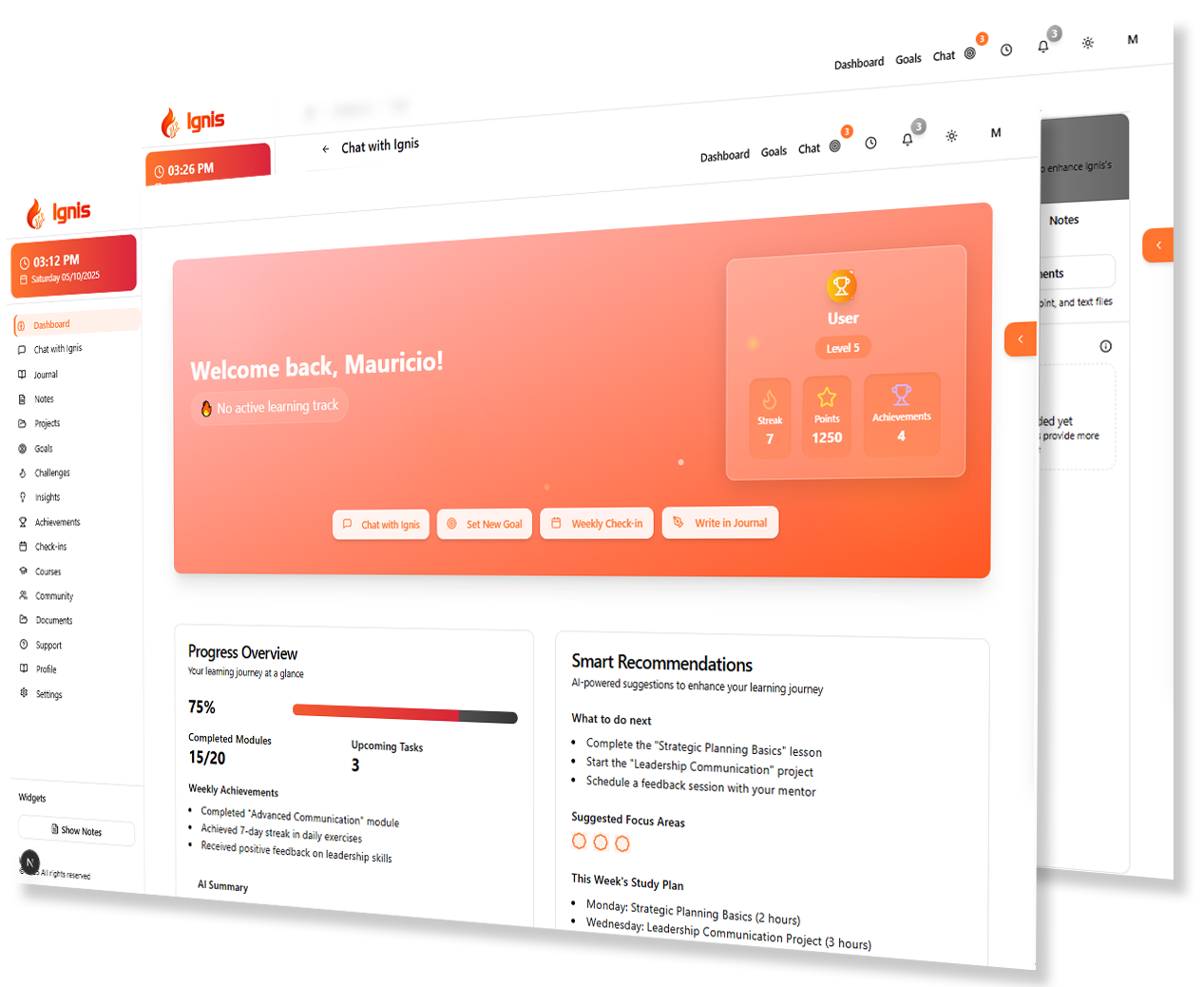 Ignis Dashboard
